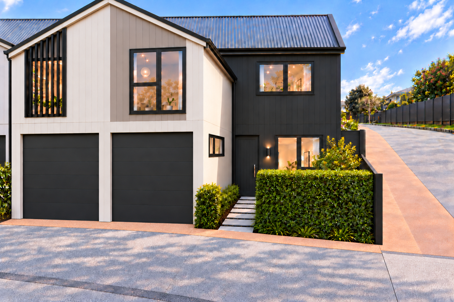Residence 1 outdoor artist concept; indicative