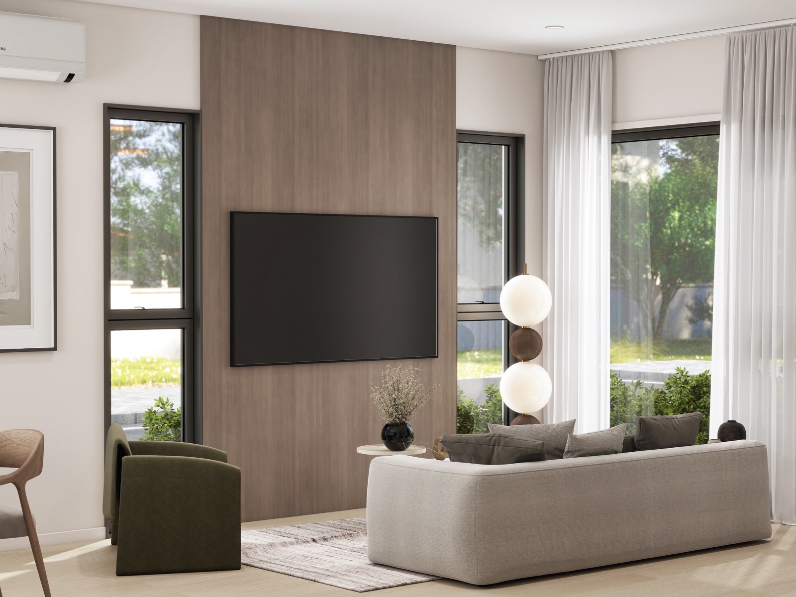 A layered living space · Residence 01, artist impression